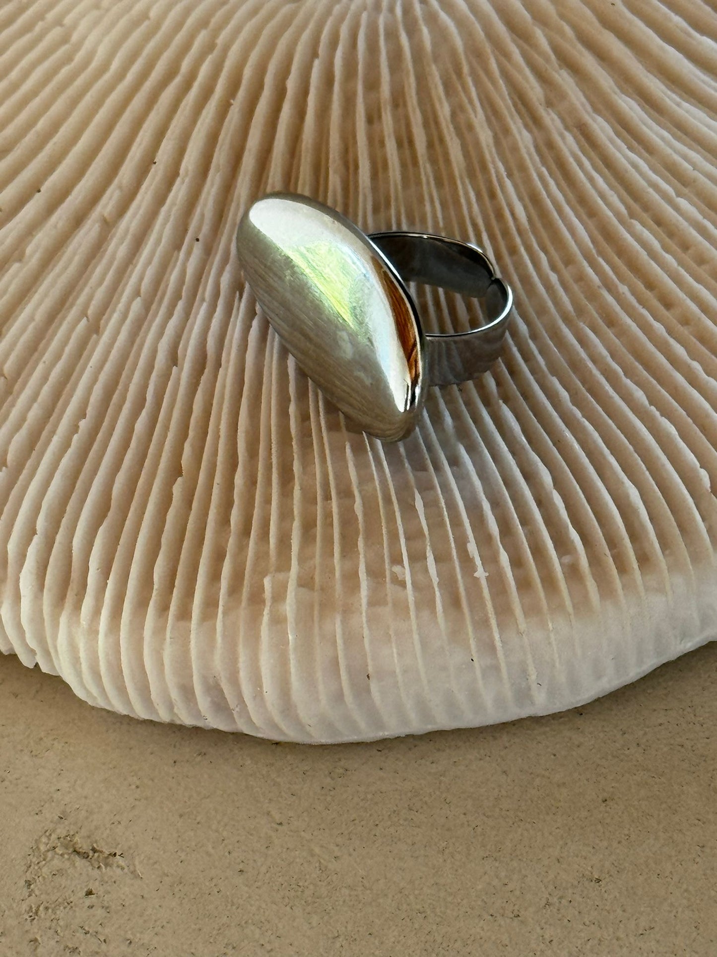 Ring Loro oval silver