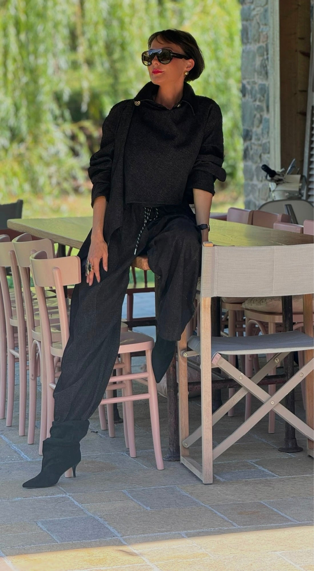 Pants style Esteban black