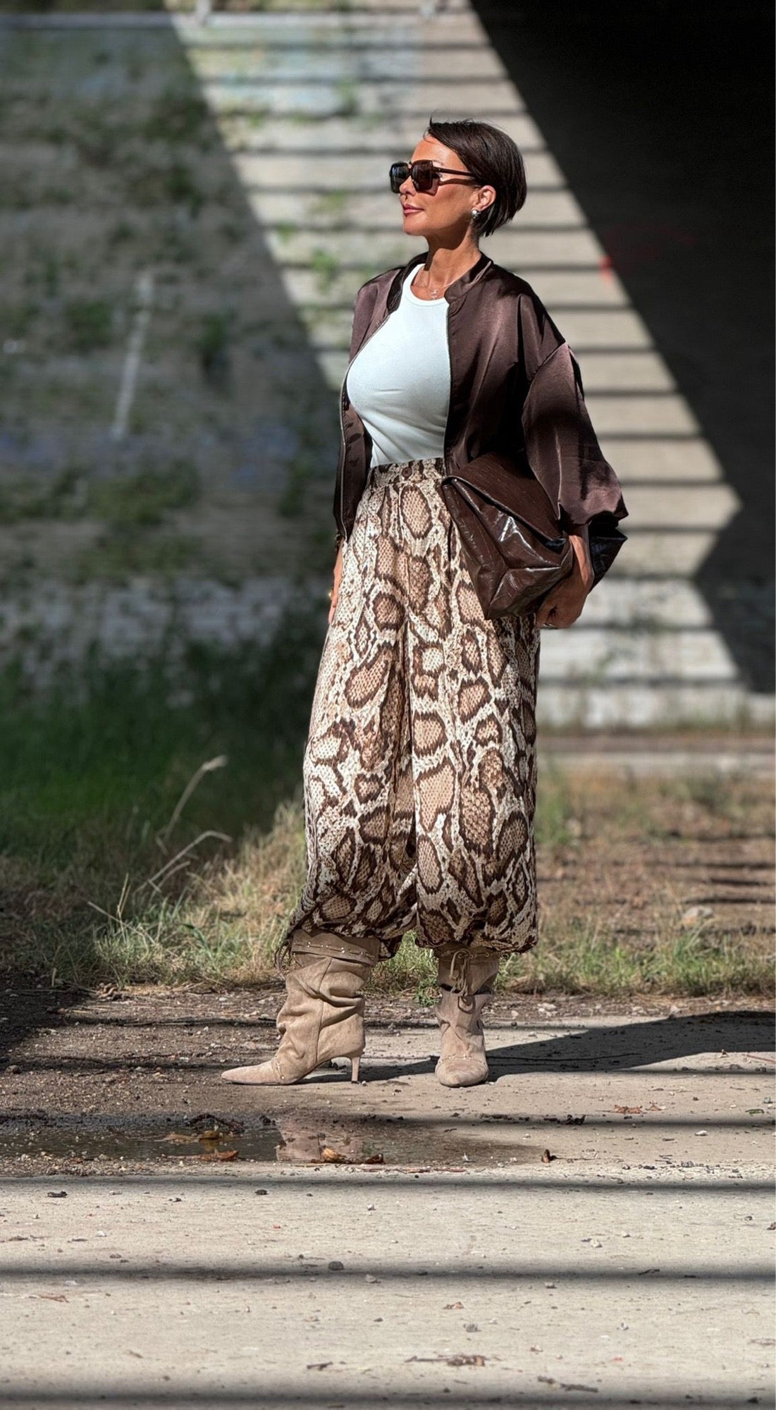 Bomber Leona choco