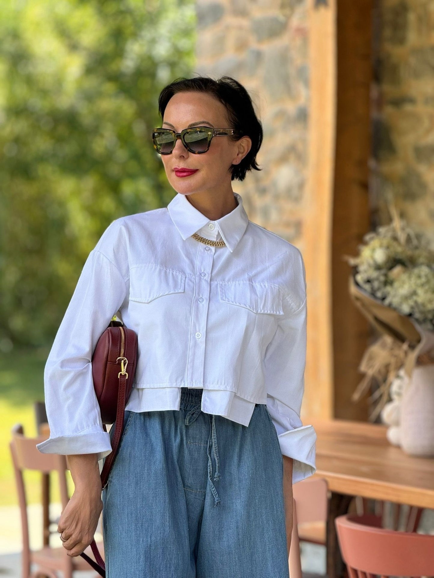 Blouse Rowan short