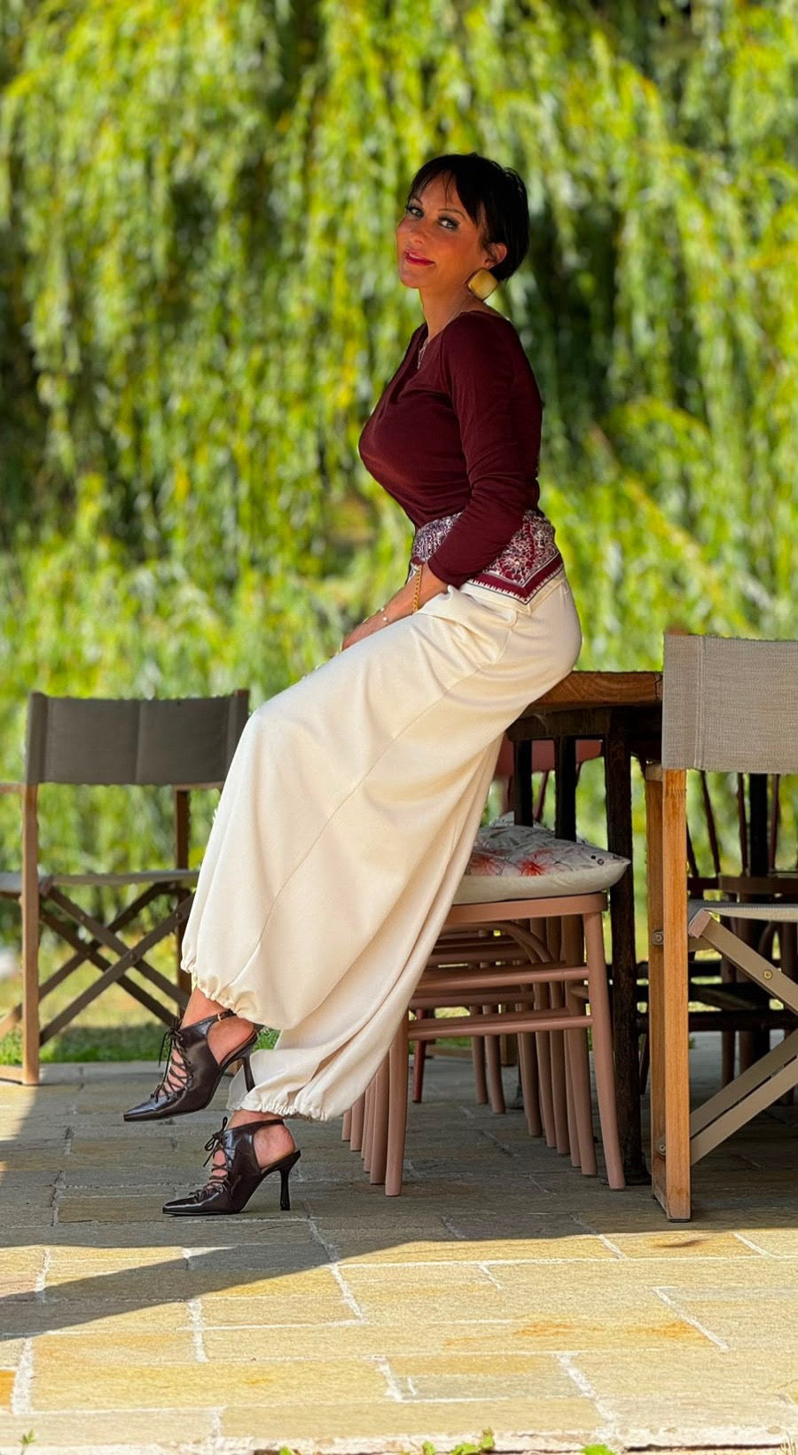 Pants Evita cream
