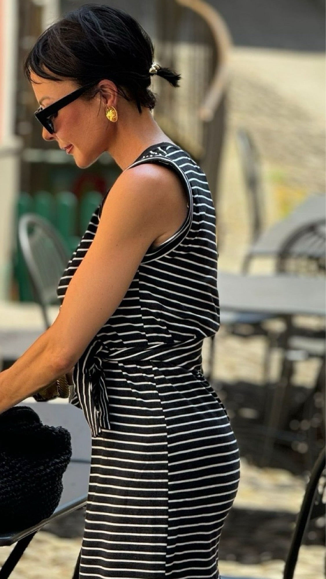 Dress Cecile striped