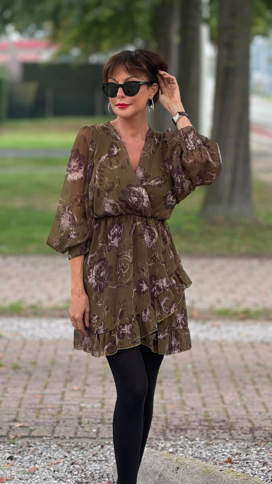 Dress Carlotta green
