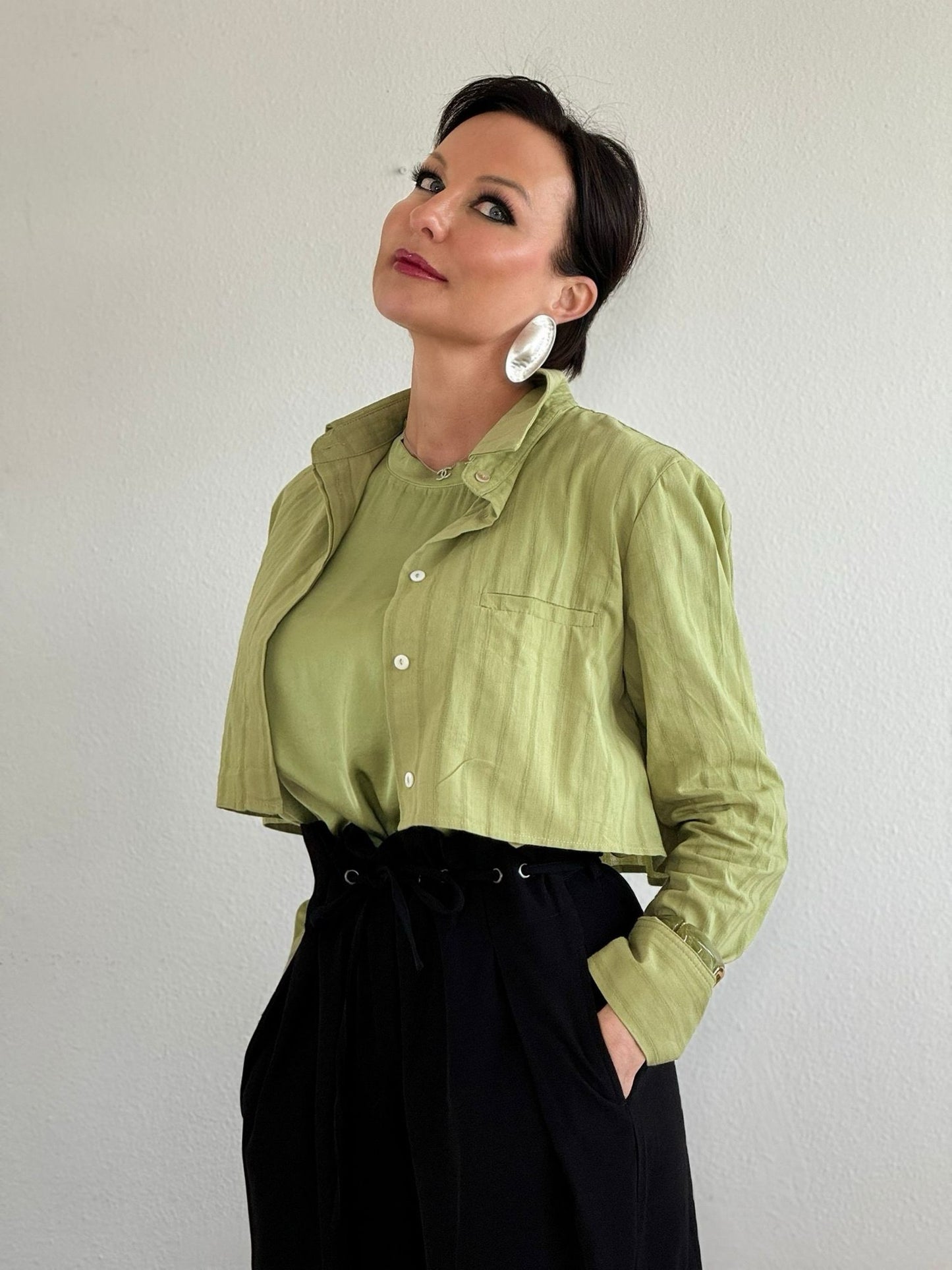 Chemisier en coton Clarice