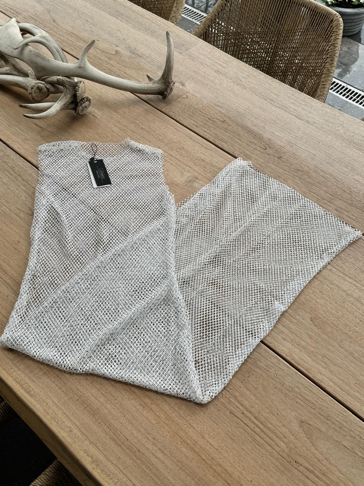 Dress strass long white