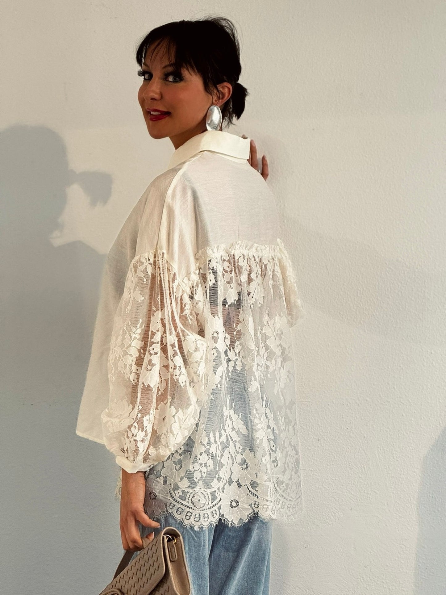 Blouse Suzy lace arm