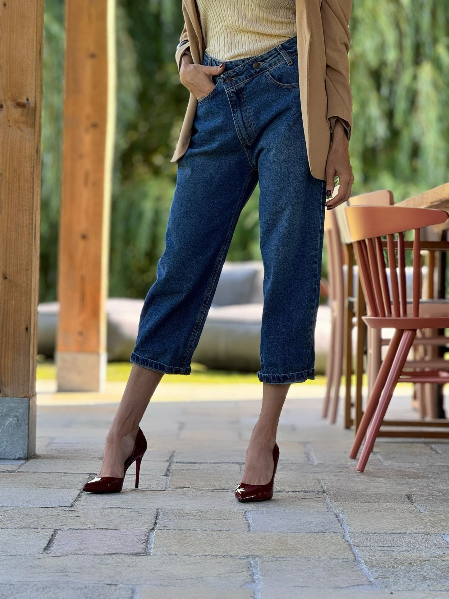Jeans Autumn capri
