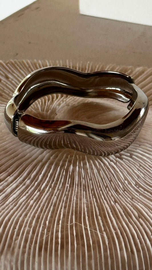 Bracelet Lucca wave silver