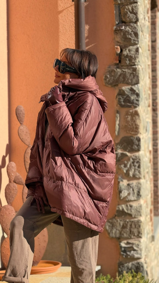 Coat duck choco