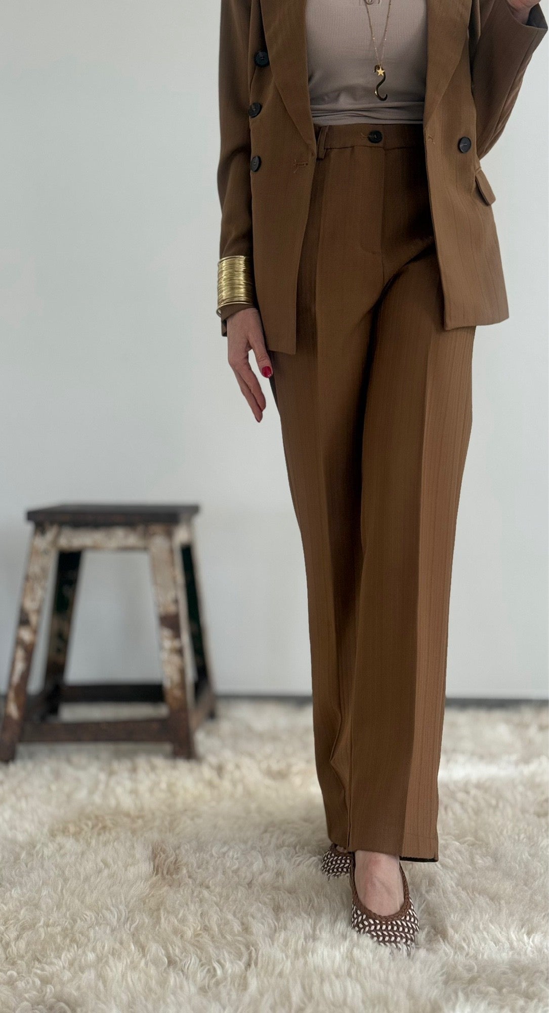 Pantalon Lise camel