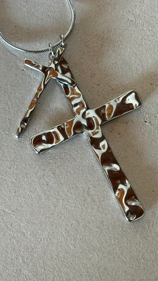 Chain Crucifix silver