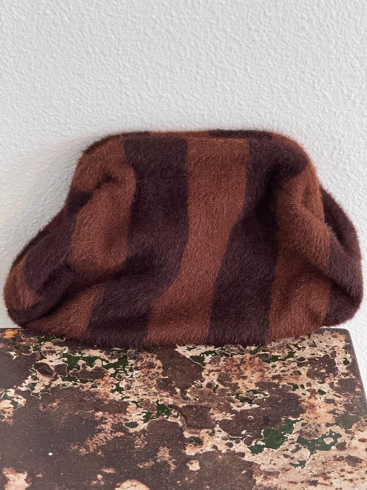 Bag clutch Vero brown