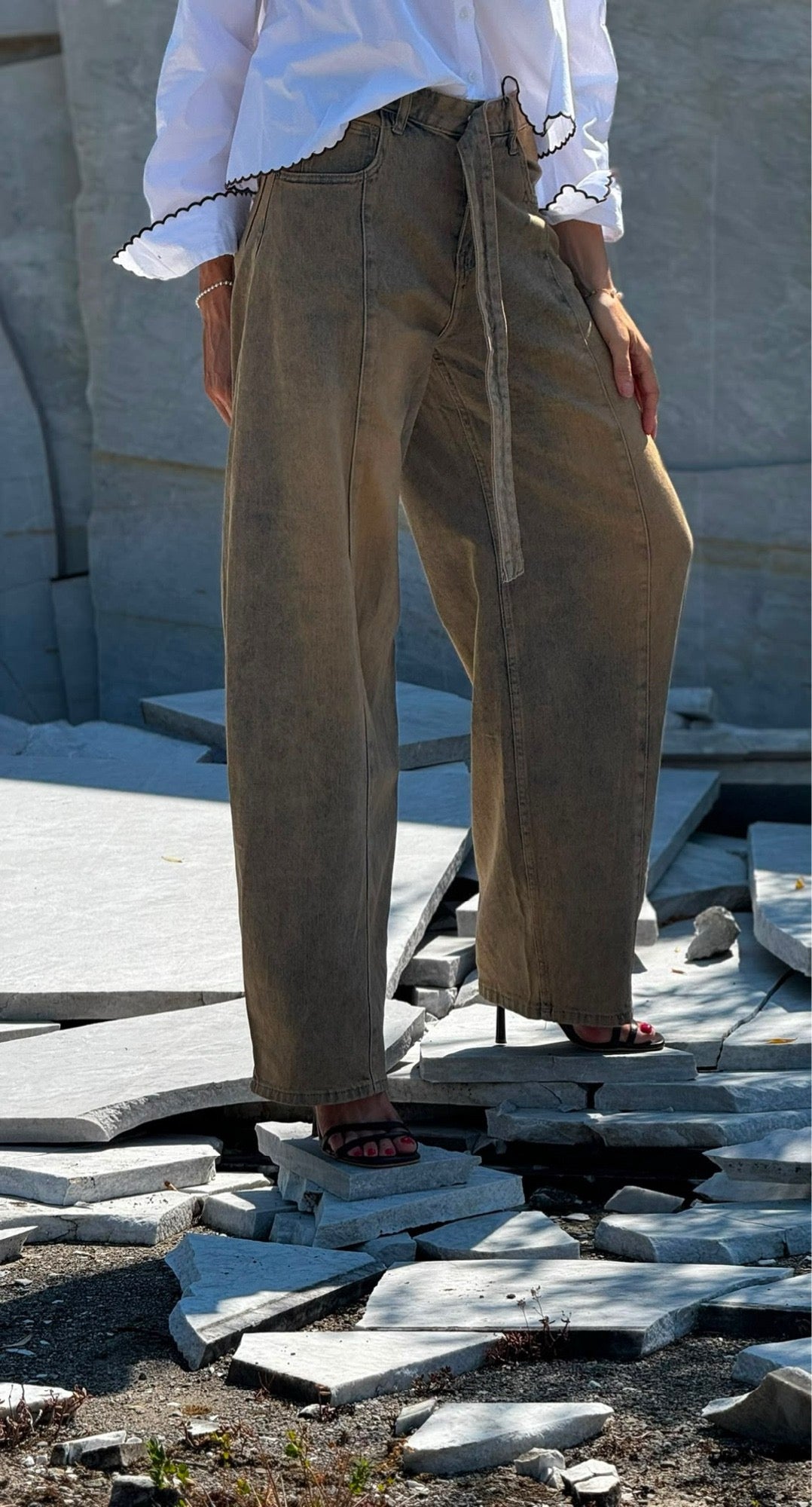 Jeans Lucca brown
