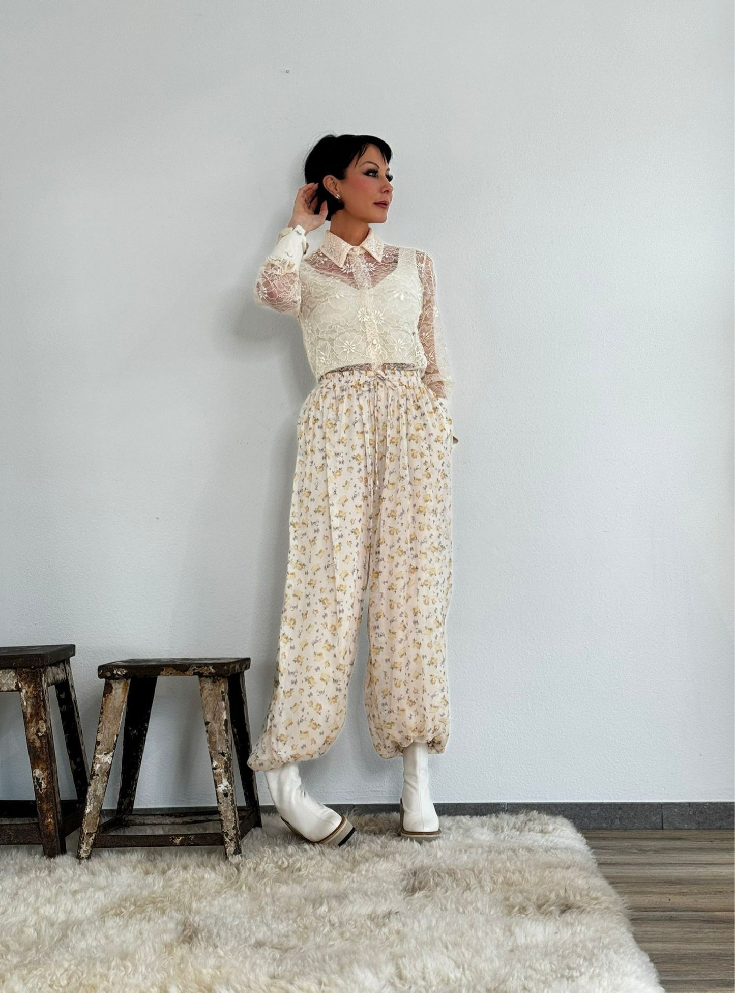 Blouse Justine chemise cream