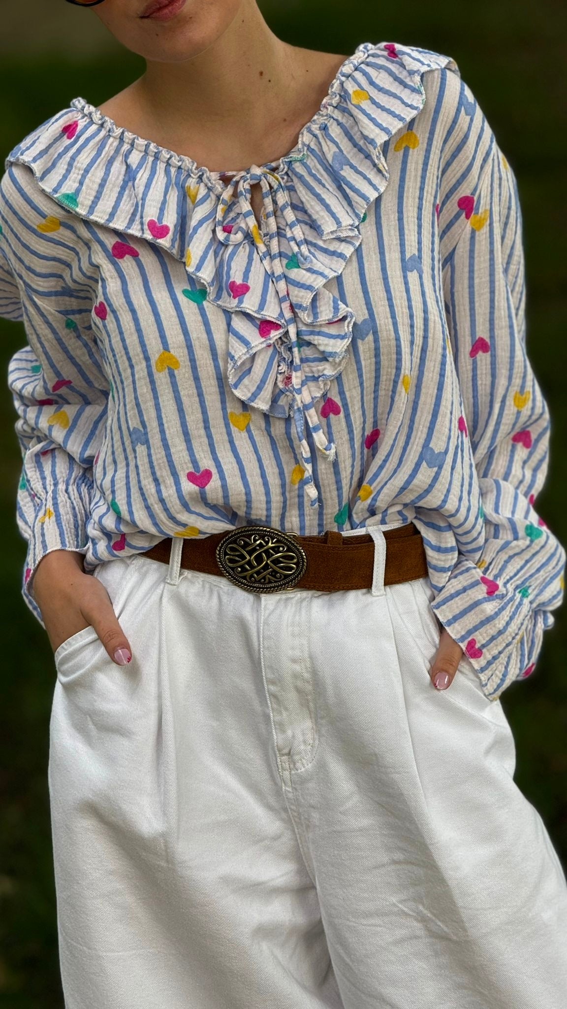 Blouse confetti