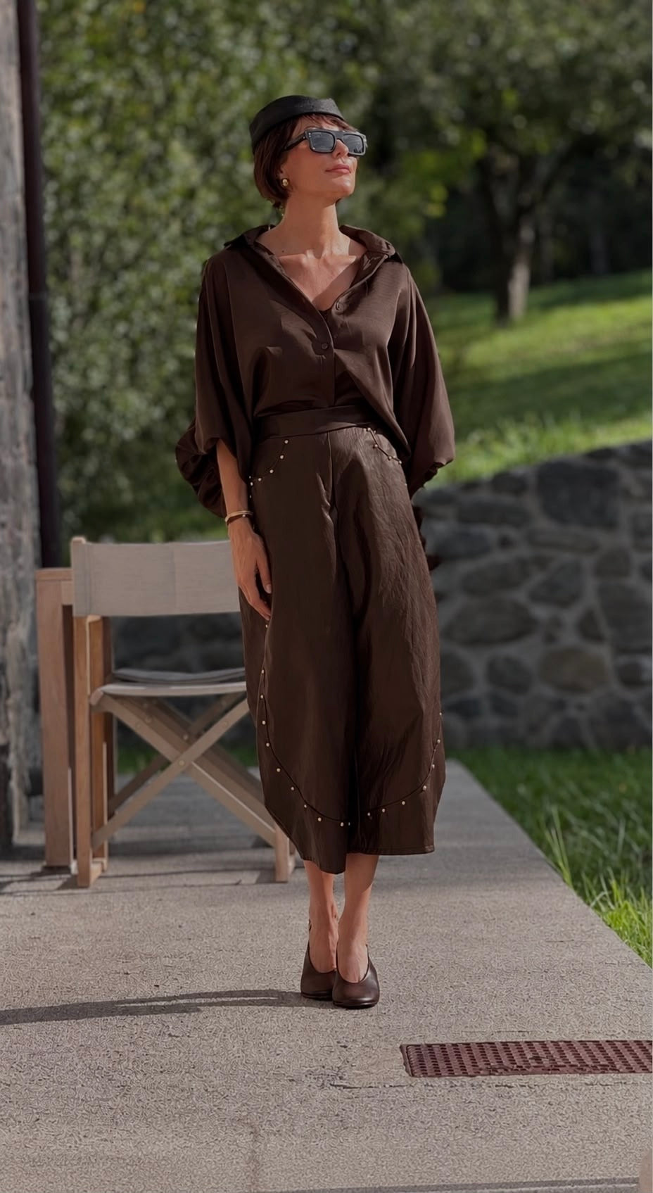 Blouse Vero choco