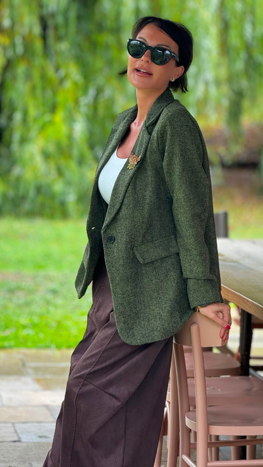 Blazer Stella poison green