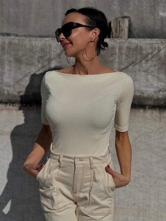 Skin short sleeve cream