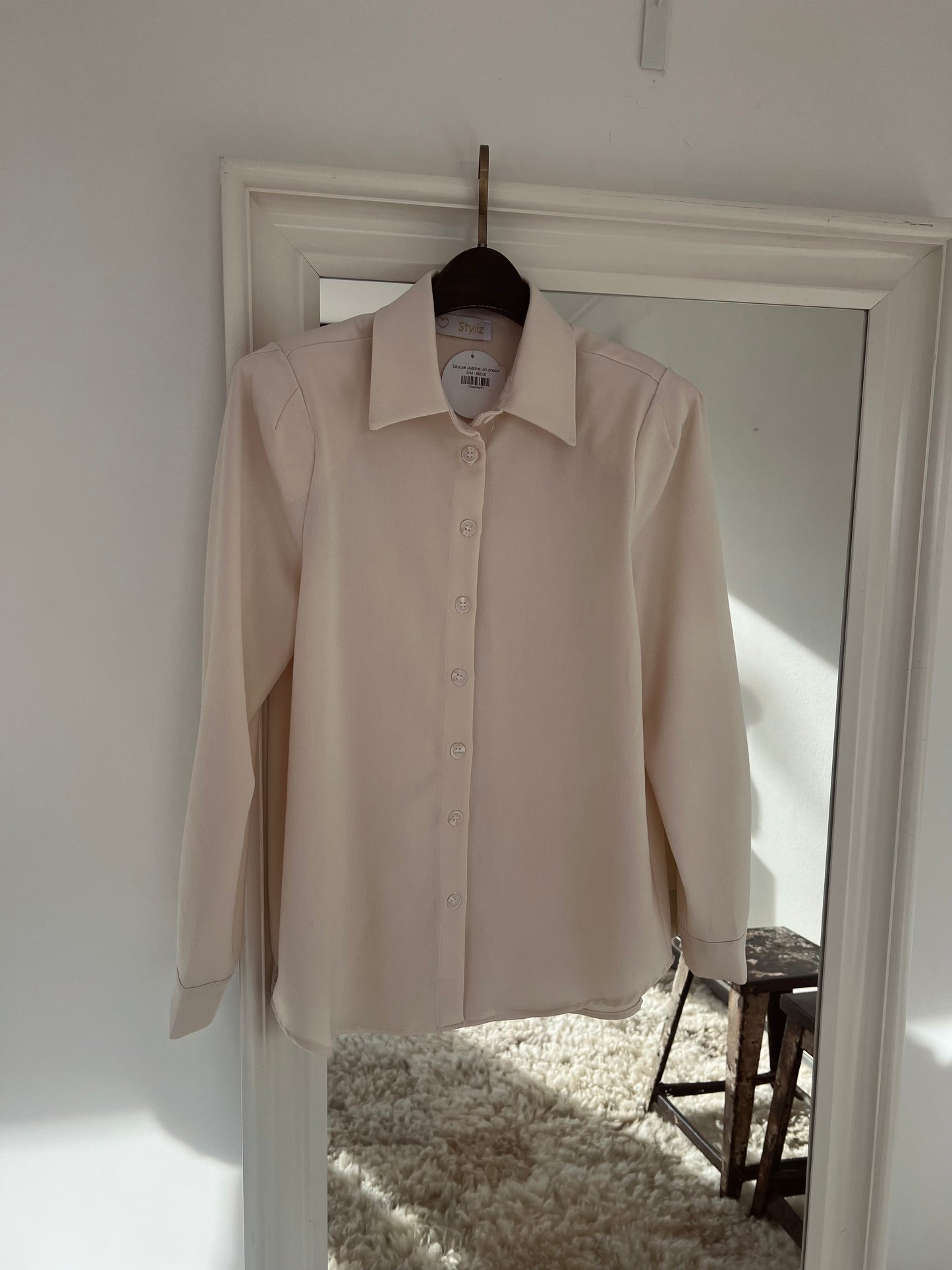 Blouse Justine uni cream