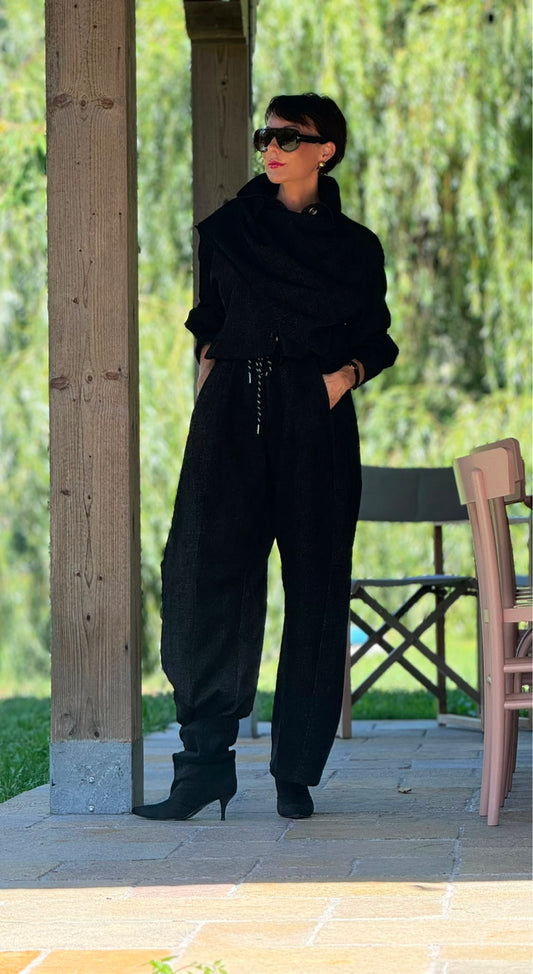 Pants style Esteban black