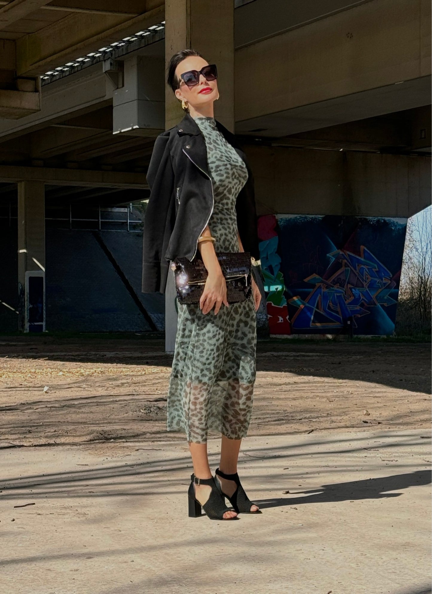 Dress leo verde