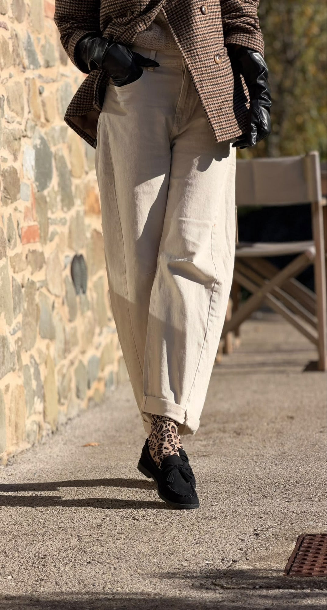 Pants Odette off white
