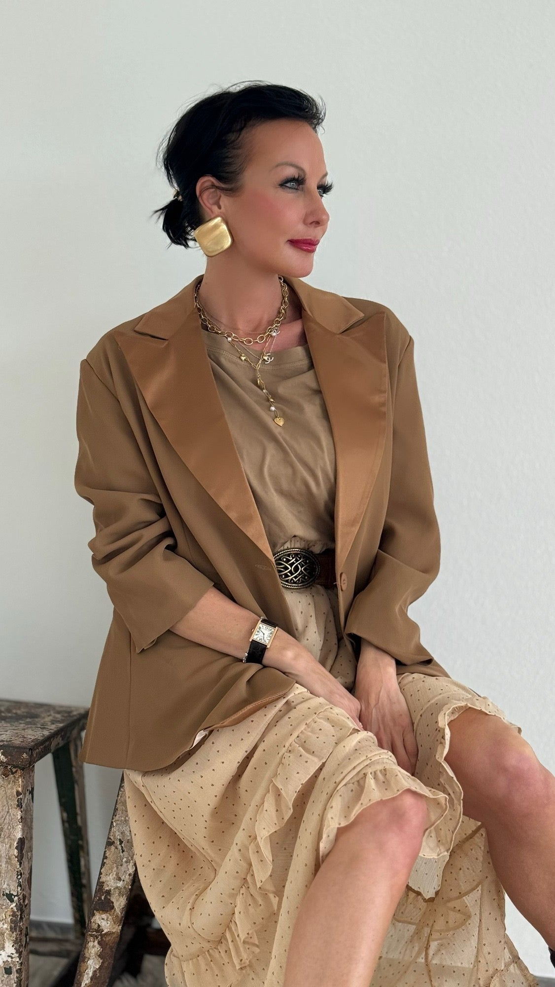 Blazer Dorothé camel