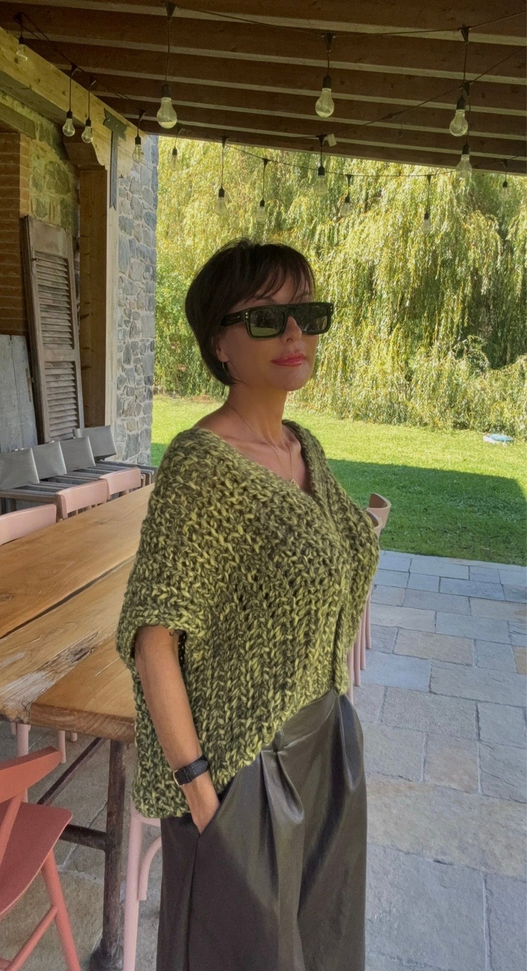 Cardigan Allegra ZM citron vert