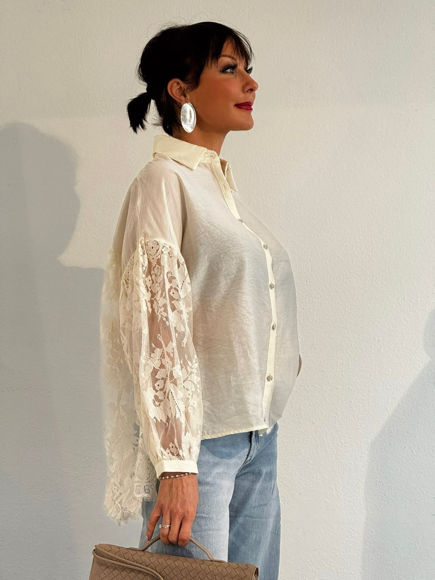 Blouse Suzy lace arm