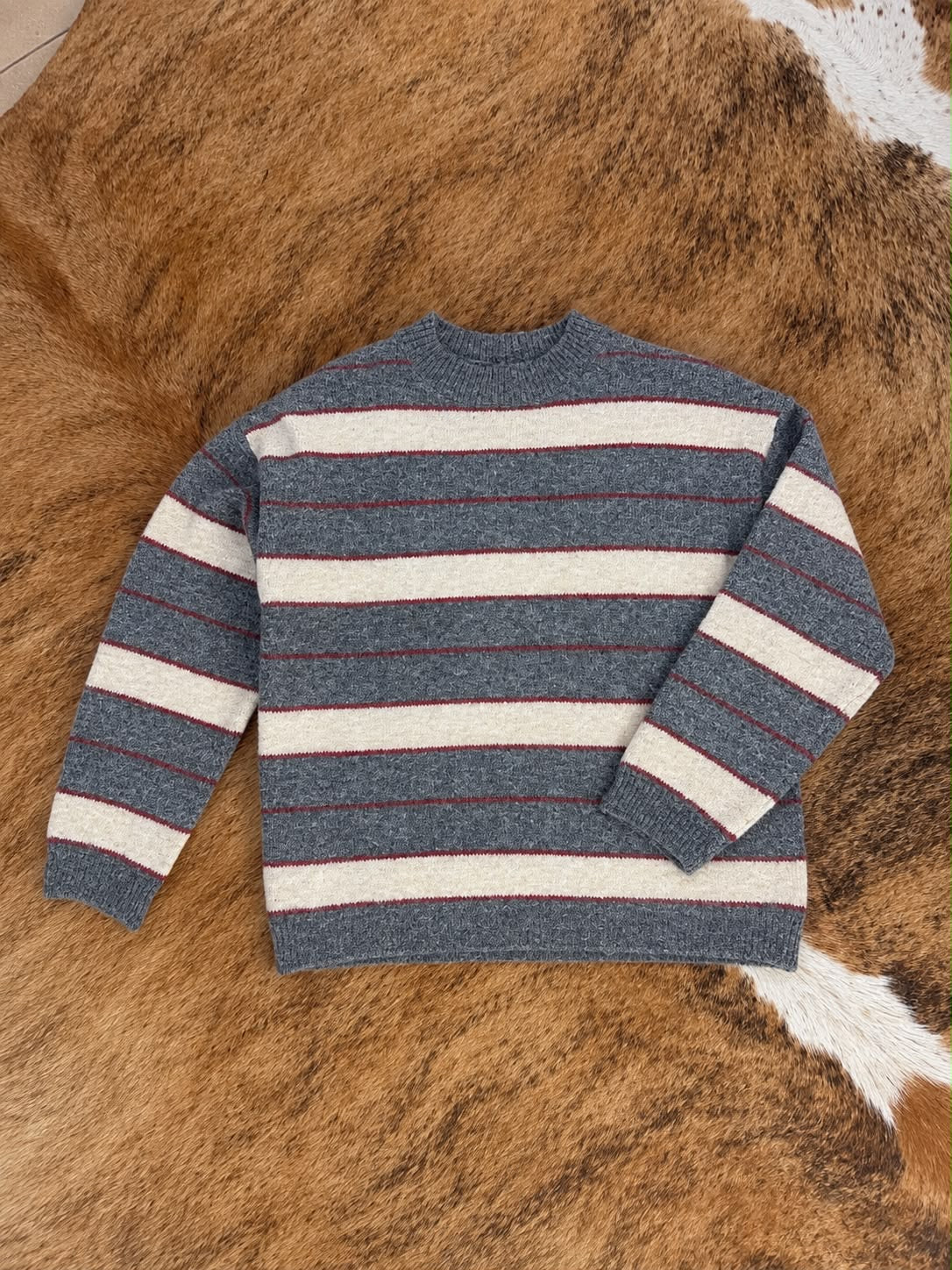 Pull Isola striped grey
