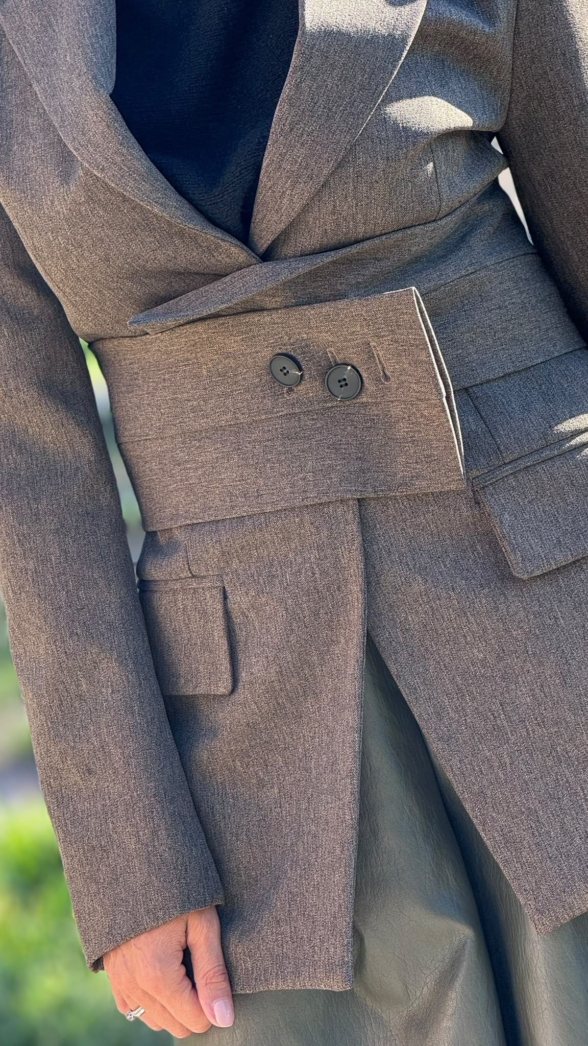 Blazer Vero waistband