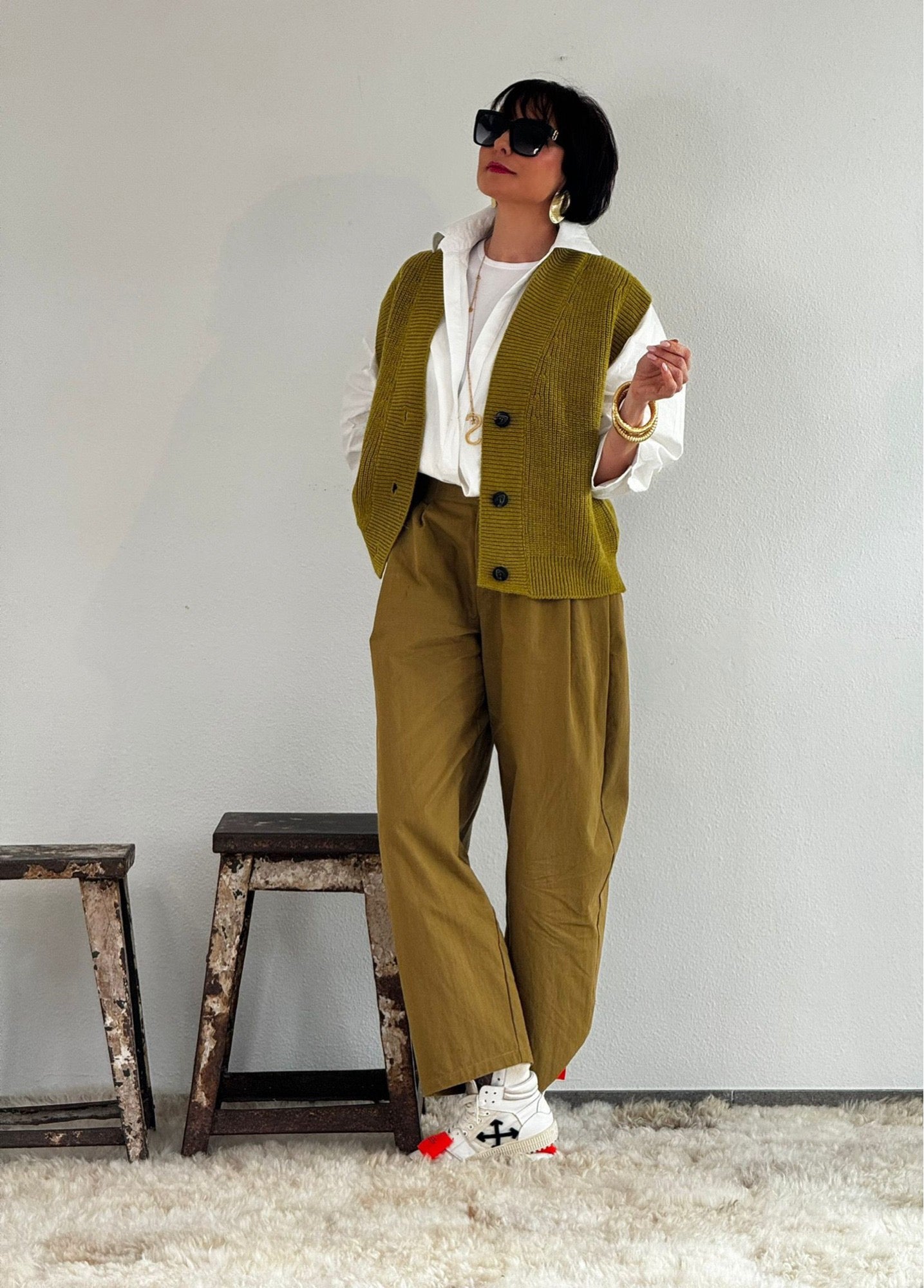 Cardigan Winona verde