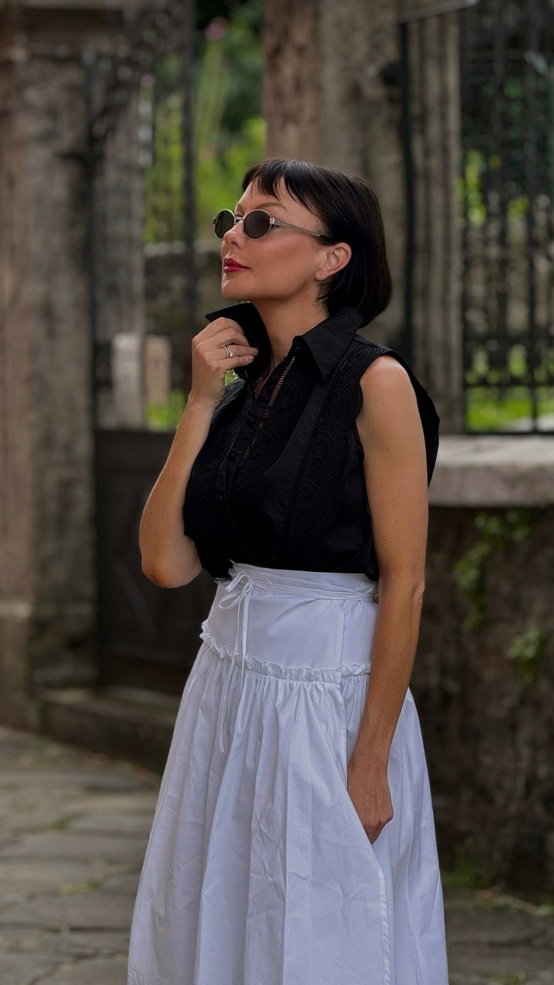 Blouse Rubi uni black
