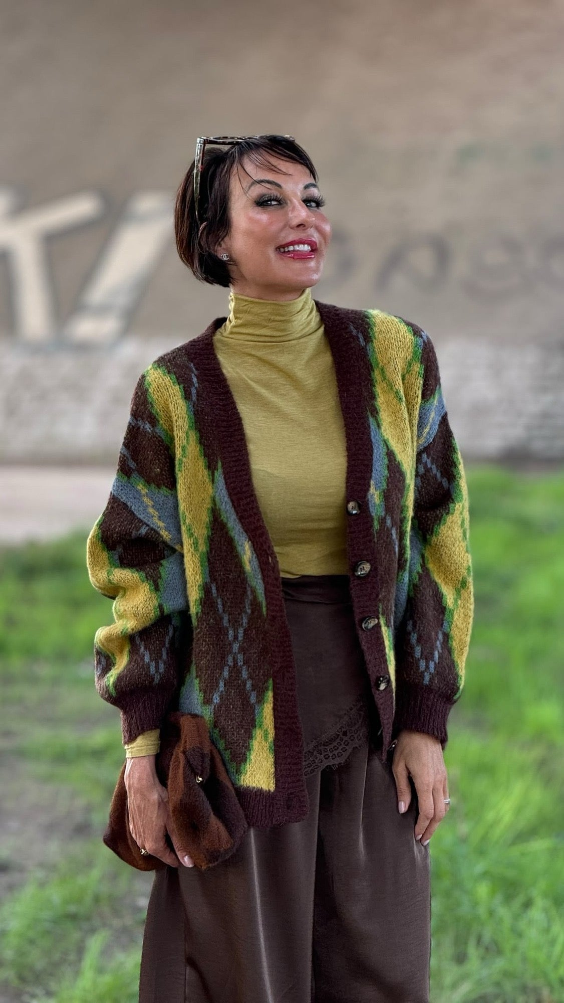 Cardigan Carla curry