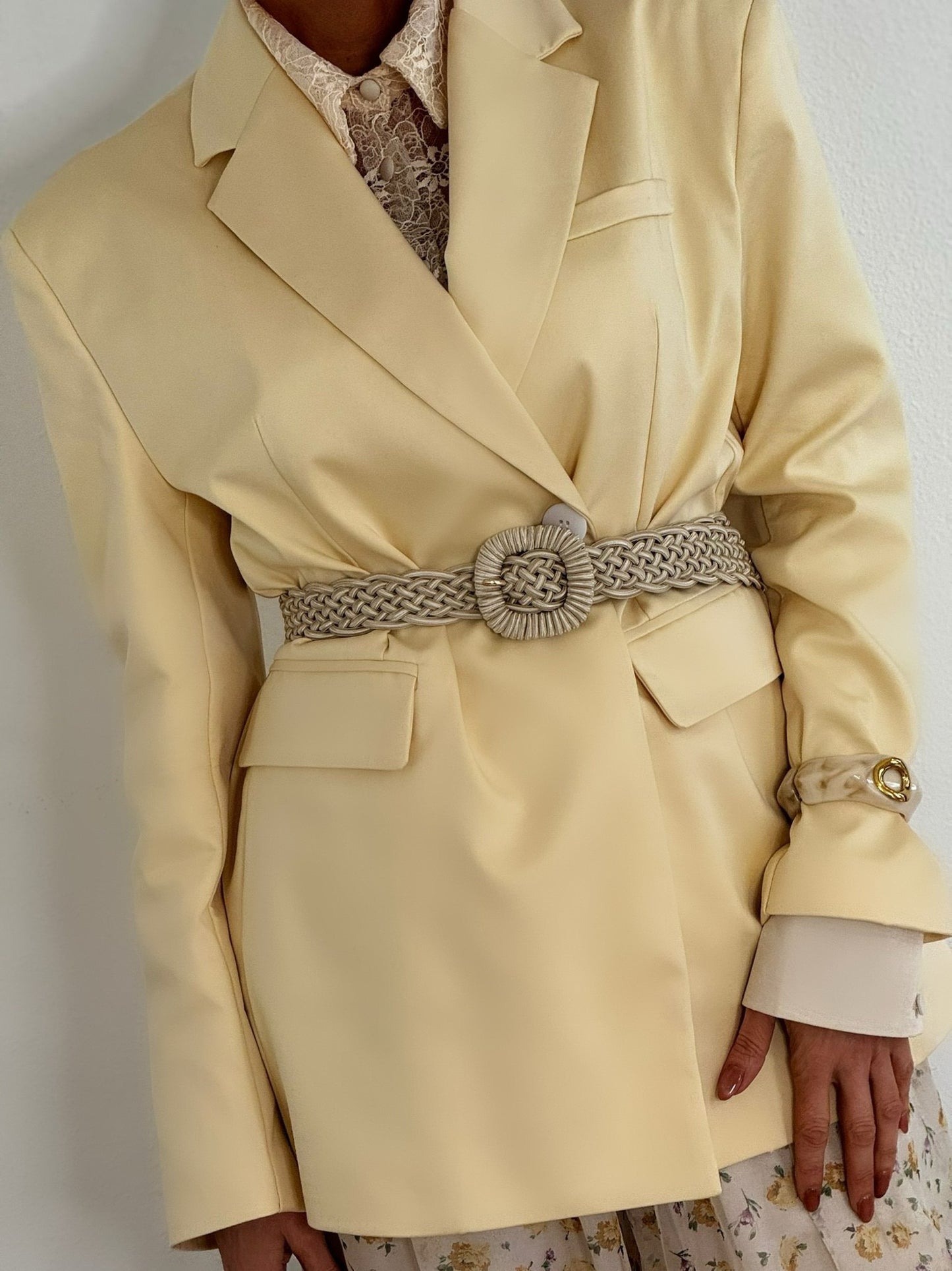 Blazer Justine jaune