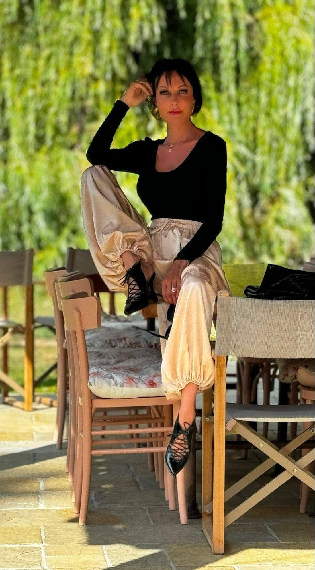 Tee Evita LM black