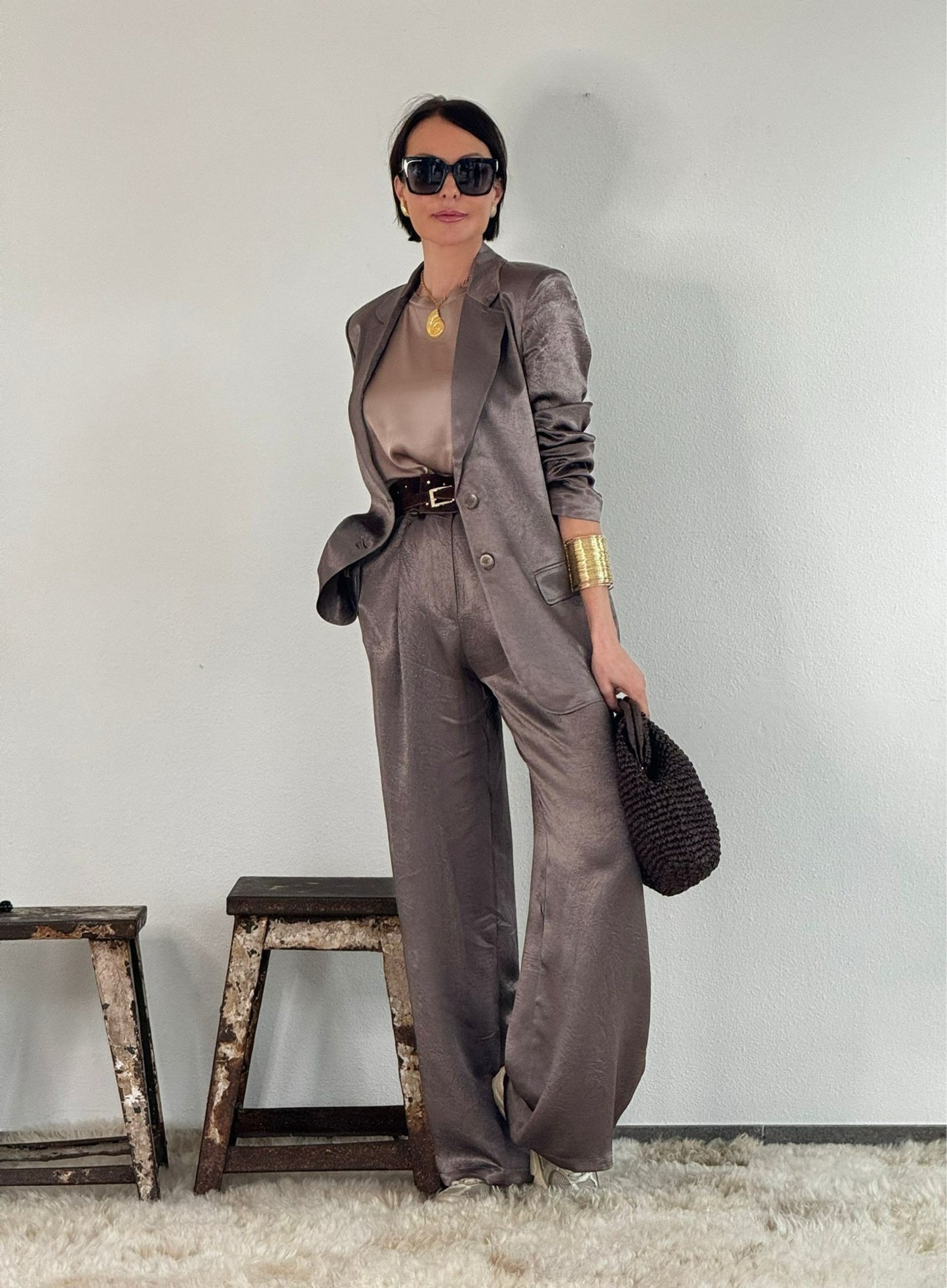 Blazer lilas Clarice