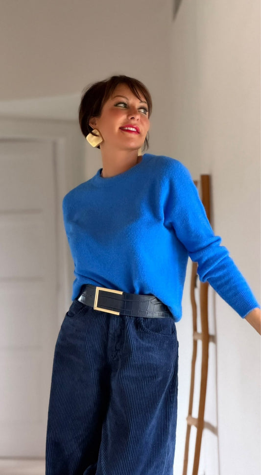Pull Mila lm cobalt blue