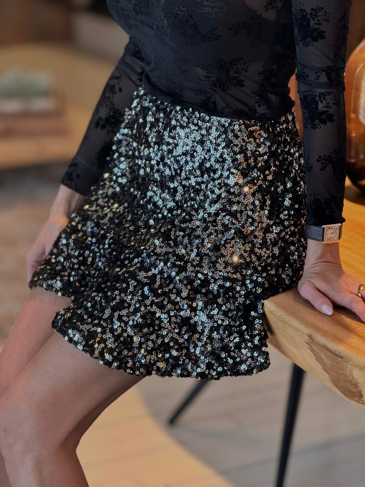 Skirt Aurelia glitter