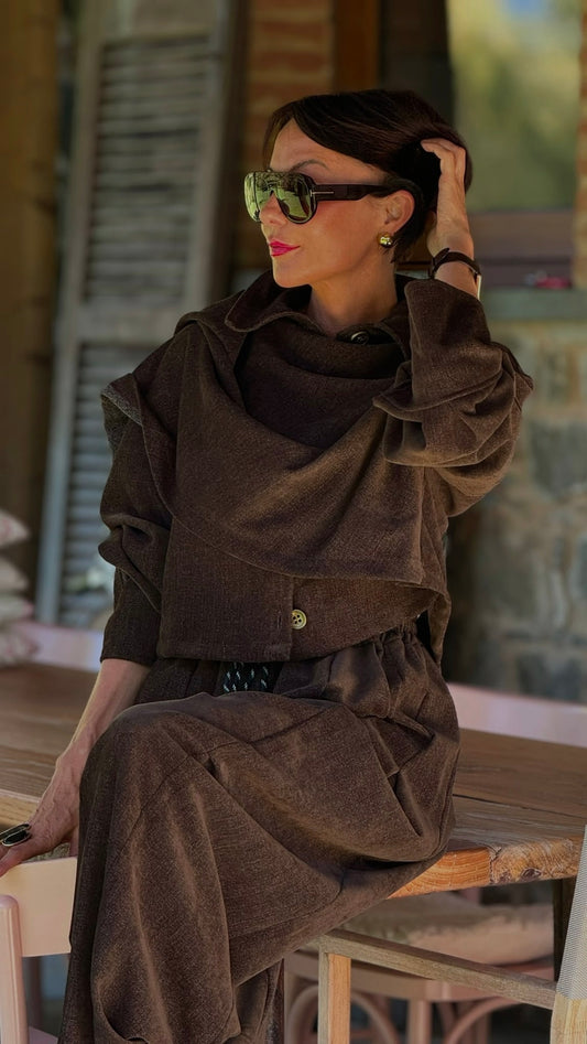 Jacket style Esteban choco