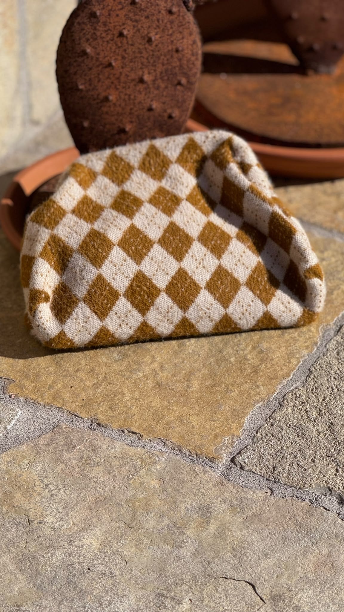 Bag clutch Vero yellow