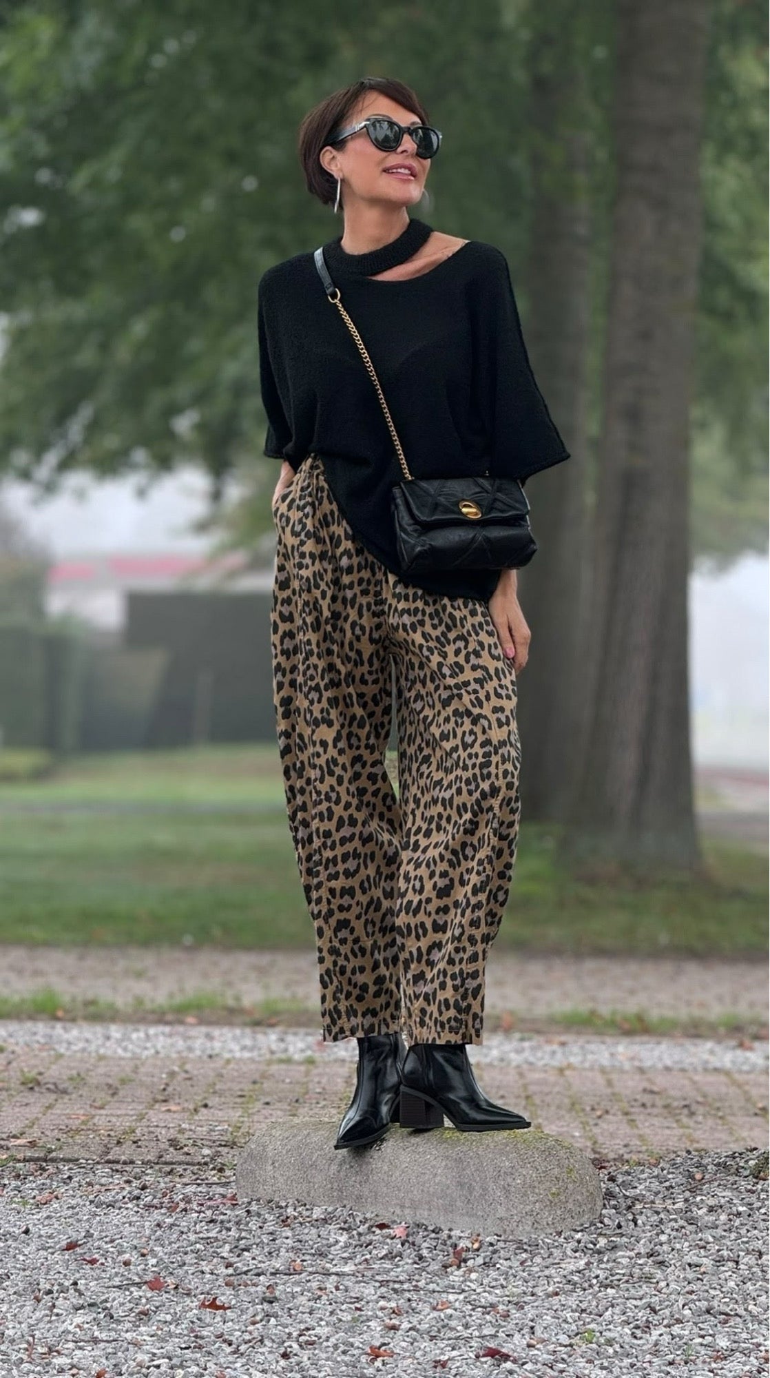Pull Bari noir