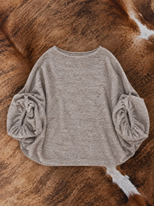 Pull Isola taupe