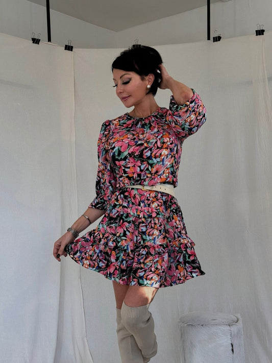Dress Niala flowered