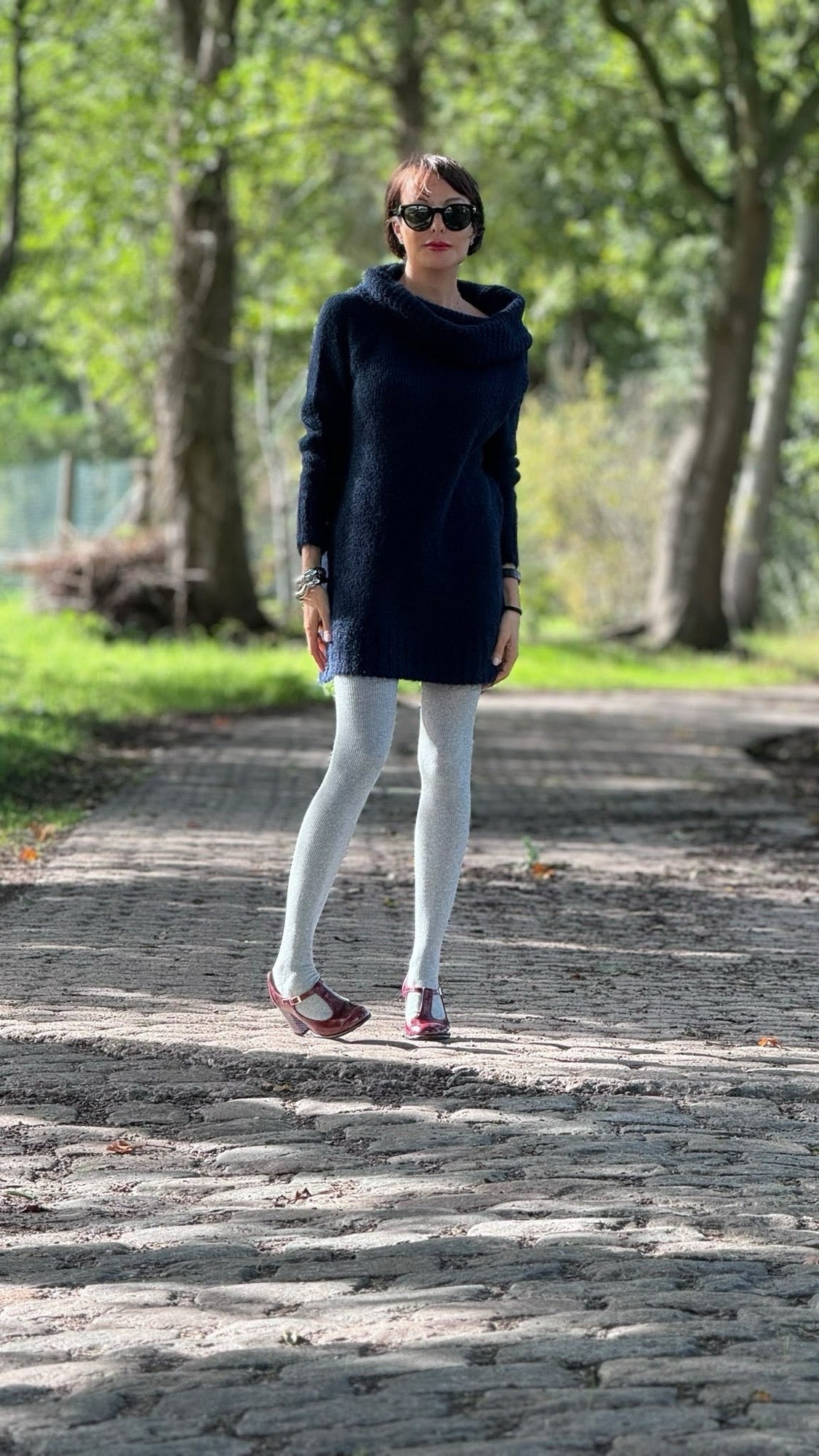 Dress pull Carlotta navy