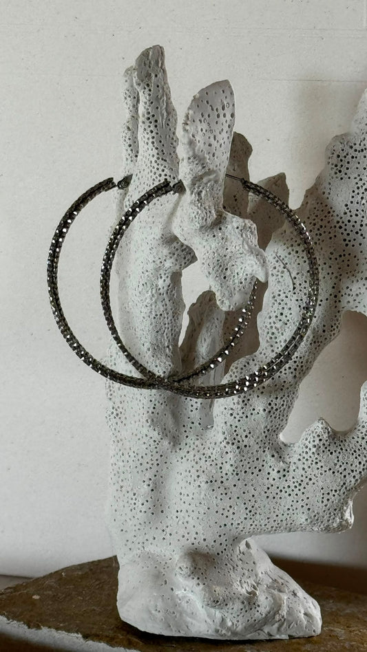 Earrings Creolle silver