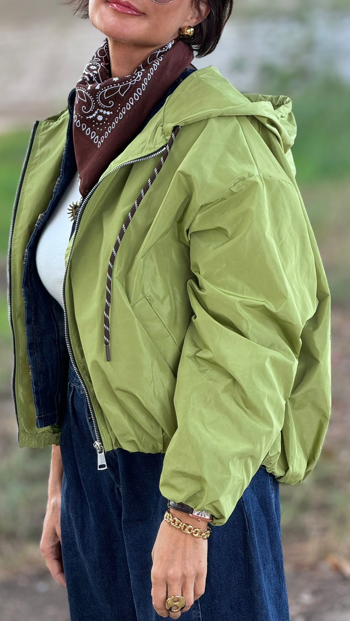 Jacket Cara green