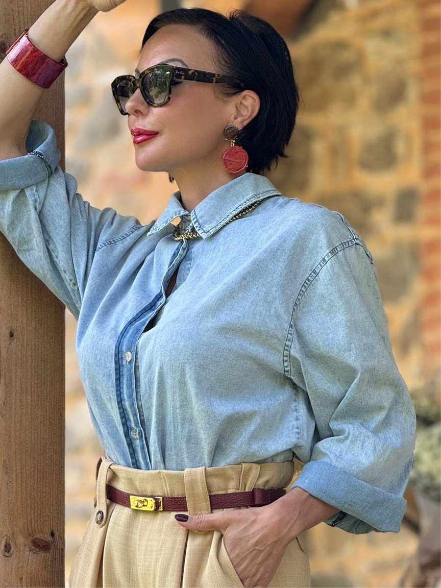Ceinture en cuir Berry