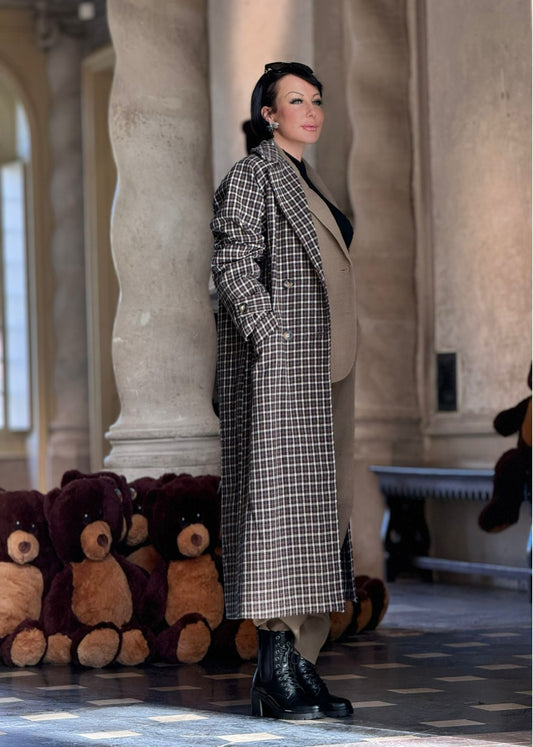 Coat Paola tartan