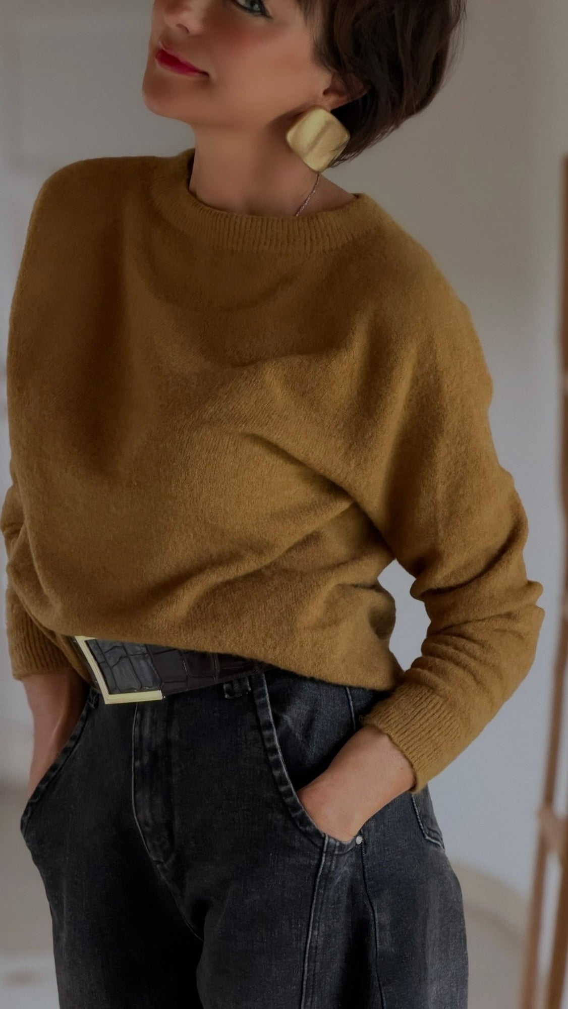 Pull Mila lm ocre